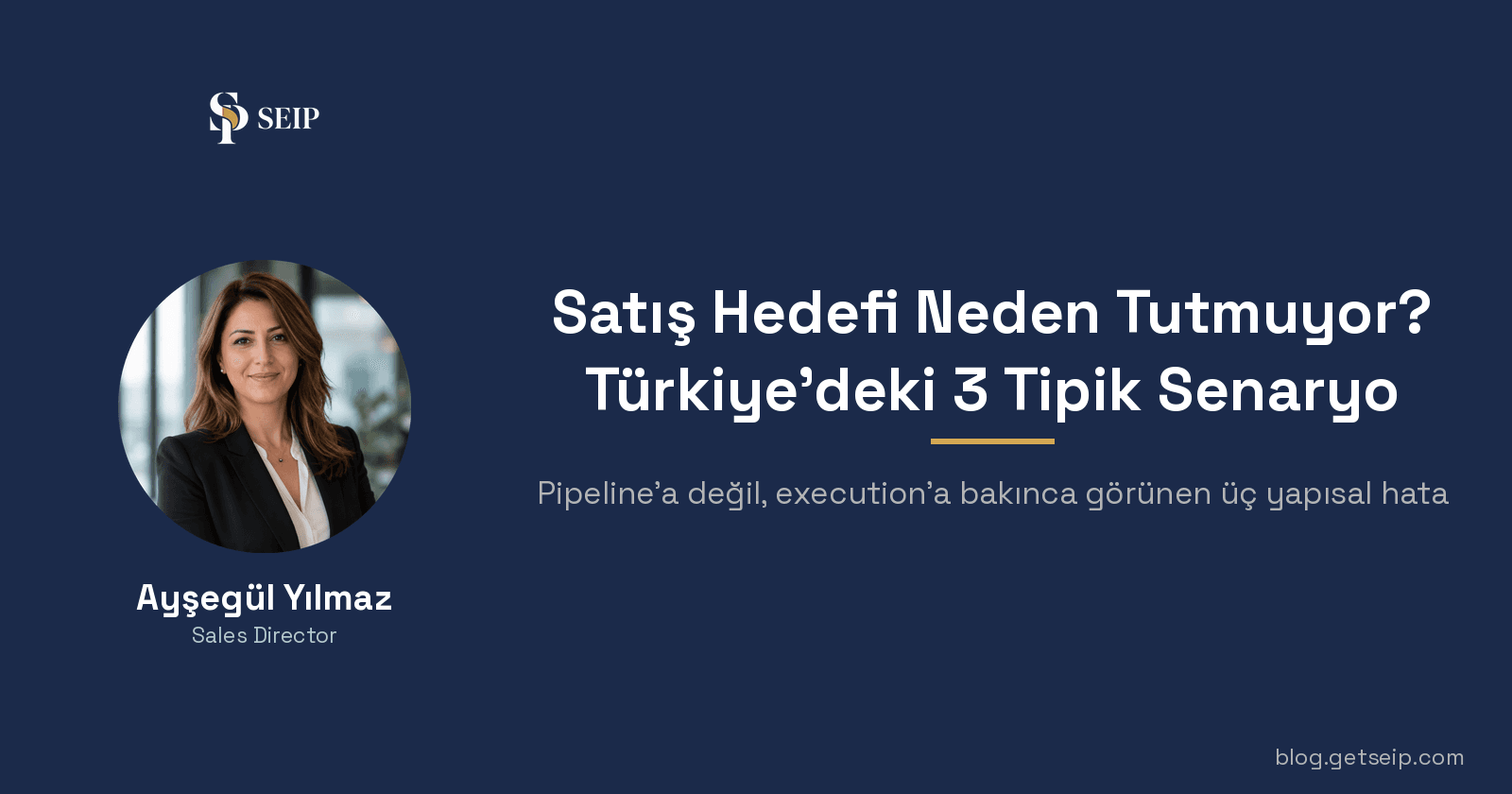 Satış Hedefi Neden Tutmuyor? Türkiye'deki 3 Tipik Senaryo